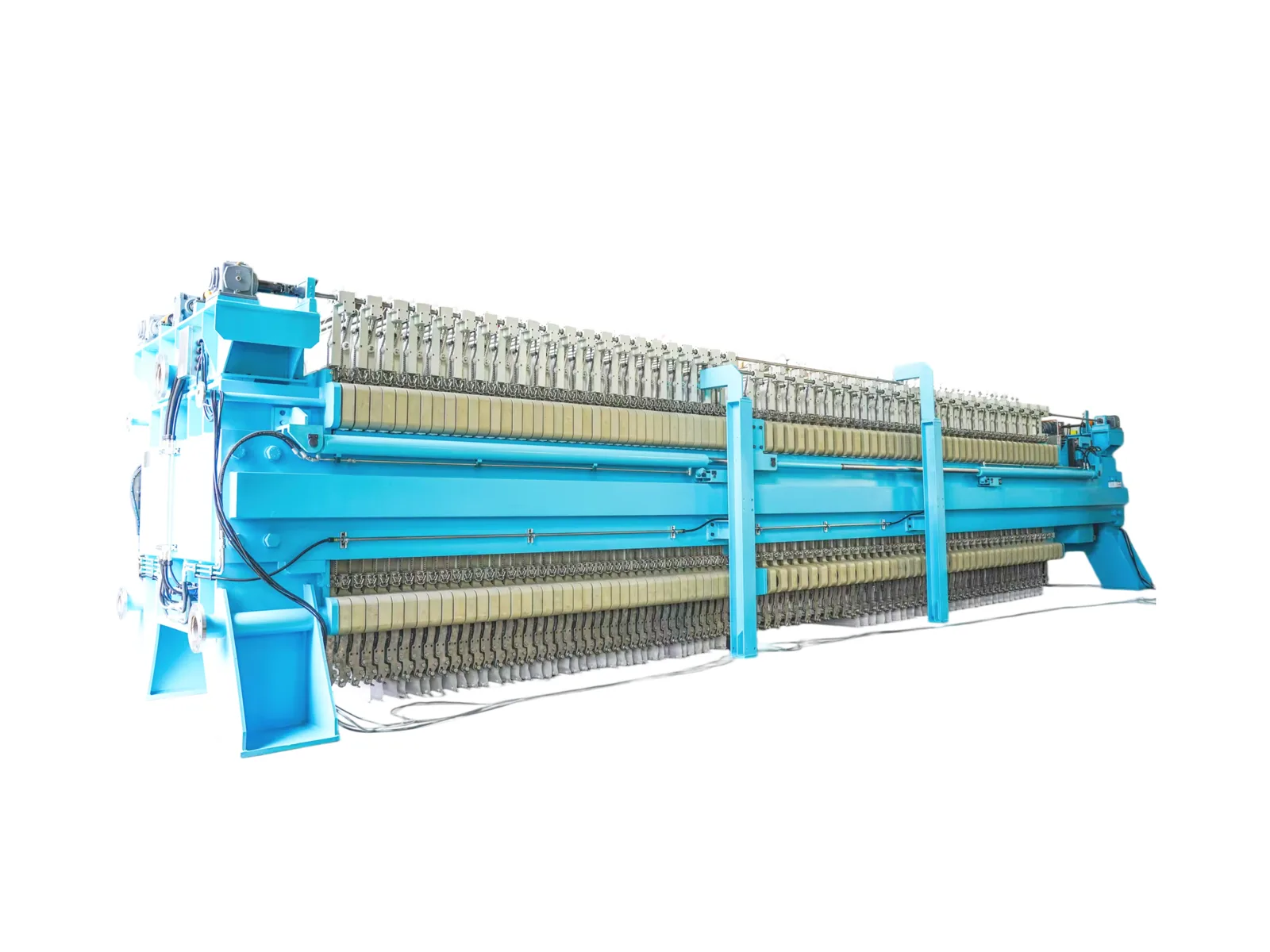 CXBK plate-and-frame filter press — unit configuration